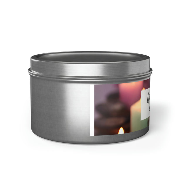 Unique Oils - Spa Retreat Tin Candle