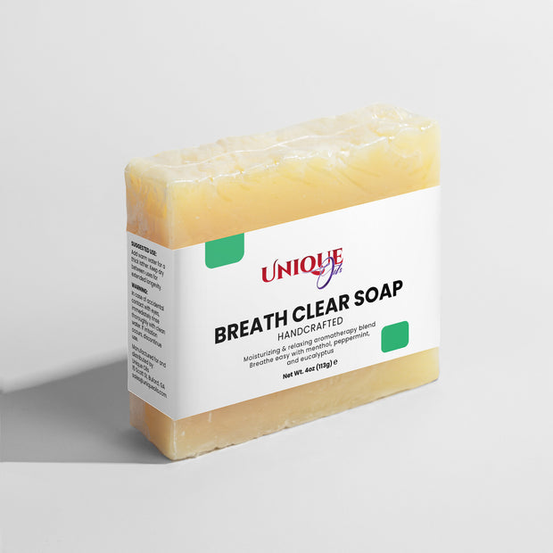 UNIQUE OILS Breathe Clear Soap