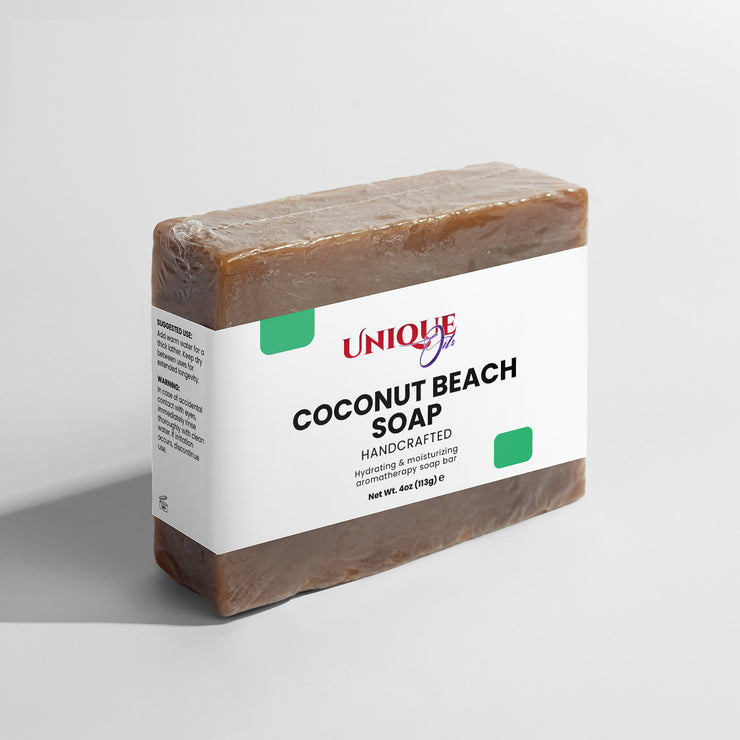 UNIQUE OILS  Coconut Beach Soap