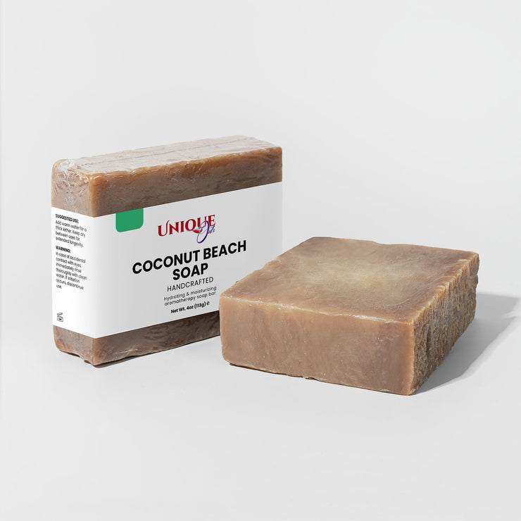 UNIQUE OILS  Coconut Beach Soap