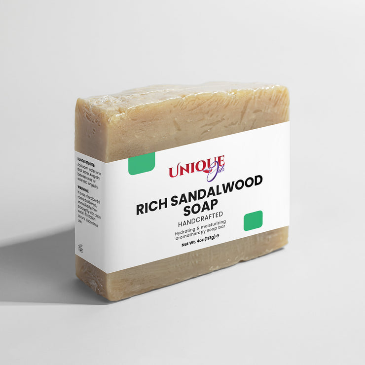 UNIQUE OILS Rich Sandalwood Soap