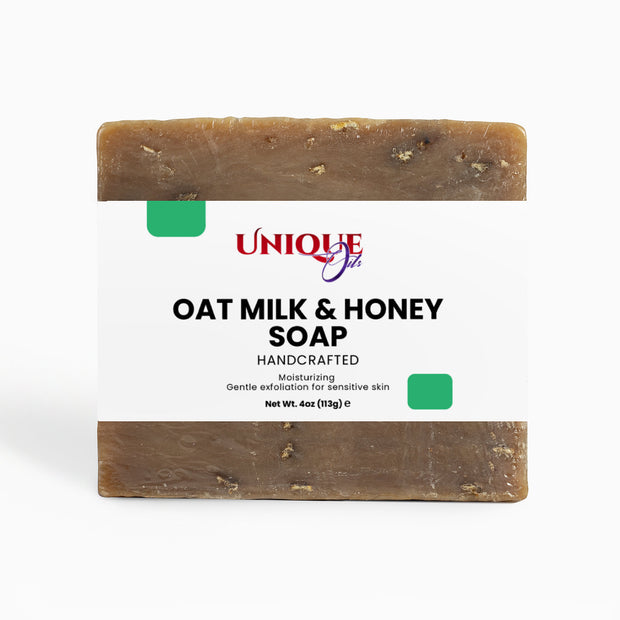 UNIQUE OILS Oat Milk Honey Soap
