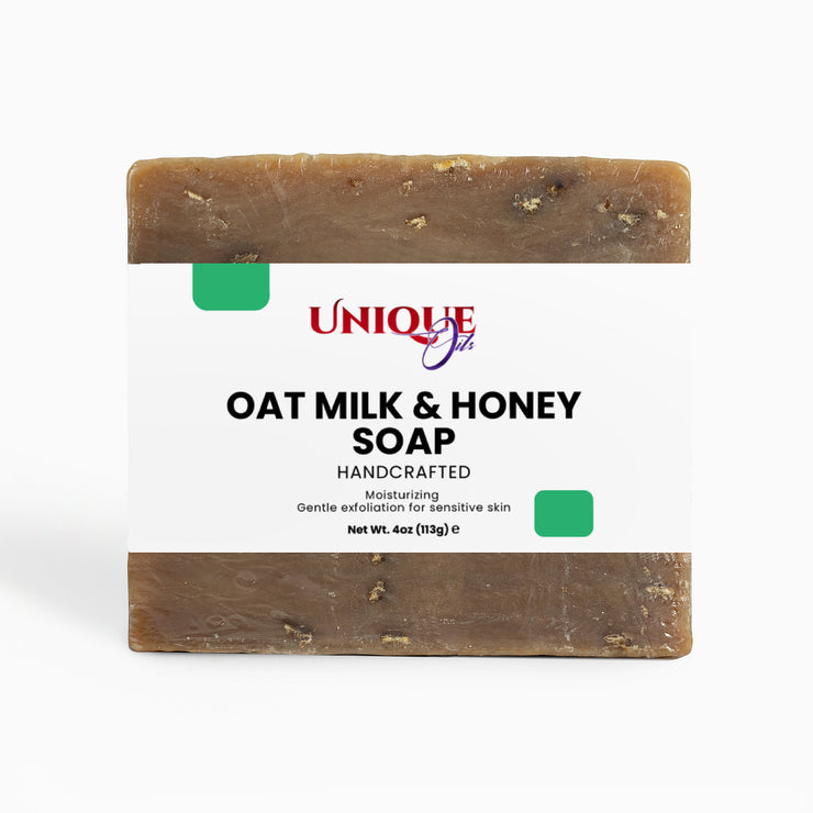 UNIQUE OILS Oat Milk Honey Soap
