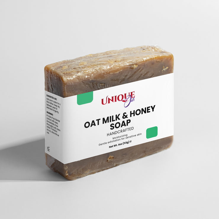 UNIQUE OILS Oat Milk Honey Soap
