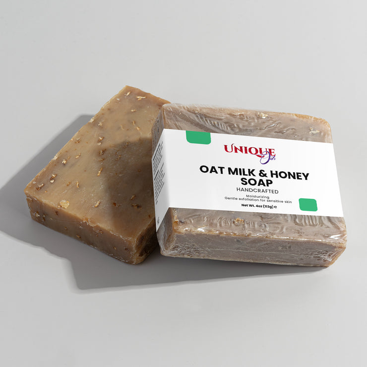 UNIQUE OILS Oat Milk Honey Soap