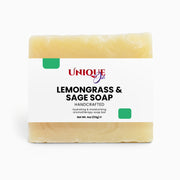 UNIQUE OILS Lemongrass & Sage Soap