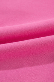 Bonbon Contrast Patchwork Pullover and Drawstring Joggers Set