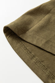 Green Lightweight Long Sleeve Open Front Duster Cardigan