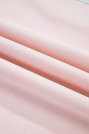 Delicacy Striped Colorblock Patchwork Drop Shoulder Sweatshirt