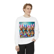 Dog Easter Sweatshirt, Easter Day Yorkie Shirt, Dog Lover Easter Sweatshirt, Dog Lover Gift, Yorkie Mom Shirt