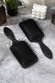 Black Spooky Halloween Pumpkin Air Cushion Comb