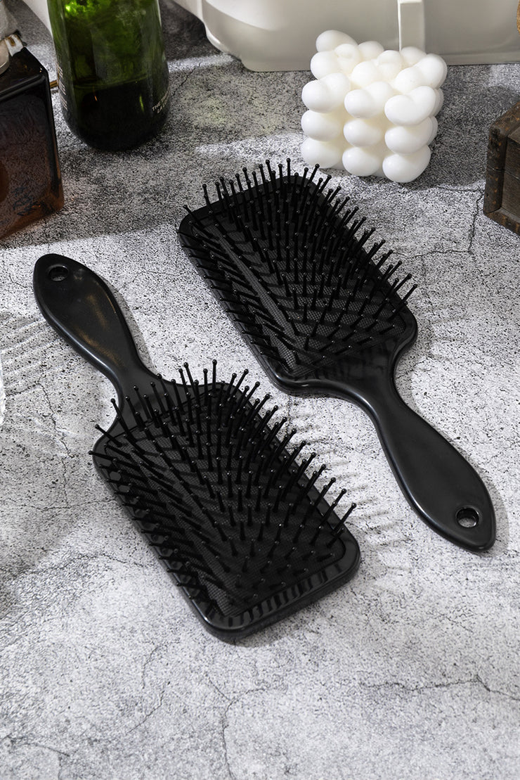 Black Spooky Halloween Pumpkin Air Cushion Comb