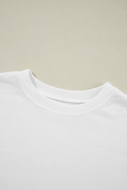 Solid Classic Crewneck Pullover Sweatshirt