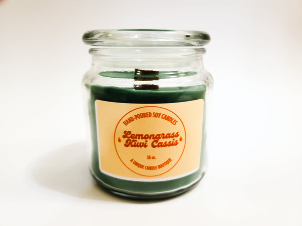Lemongrass Kiwi Cassis Candle - 16 oz
