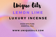 Encens de luxe Unique Oils - Citron Lime (Pack de 10)