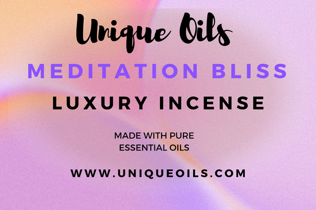 Unique Oils Luxury Incense - Meditation Bliss (Pack of 10)
