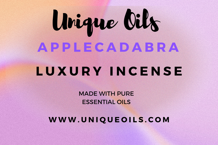 Unique Oils Luxury Incense - Applecadabra (Pack of 10)