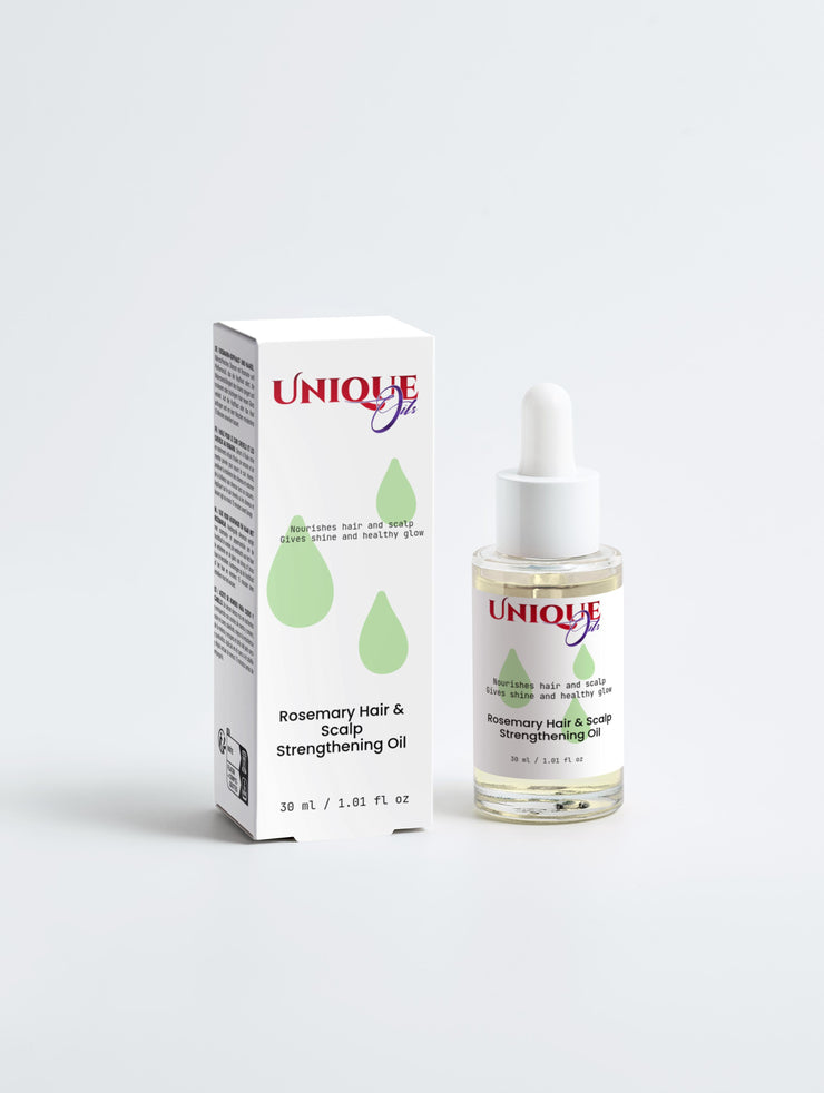 UNIQUE OILS Rosemary Hair & Scalp Strengthening Oil