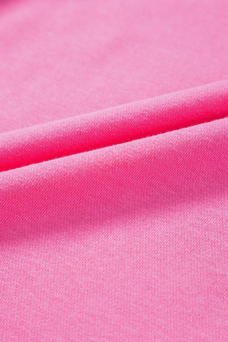 Bonbon Solid Classic Crewneck Pullover Sweatshirt