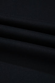 Black Rainbow Raglan Sleeve Crew Neck Plus Size Sweatshirt