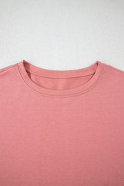 Blossom 2pcs Cropped Tee and Ruffle High Waist Skort Set