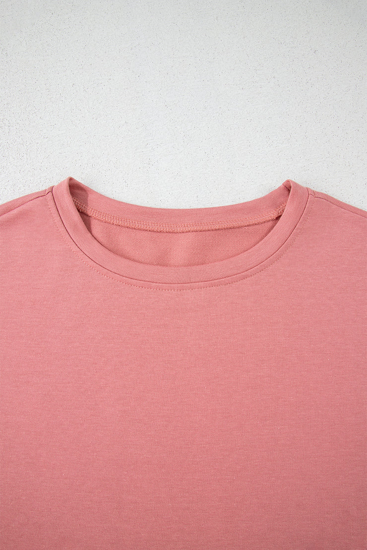 Blossom 2pcs Cropped Tee and Ruffle High Waist Skort Set