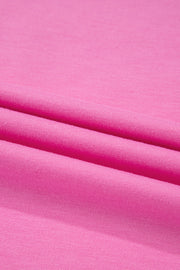 Camiseta informal con parche frontal a rayas Bonbon