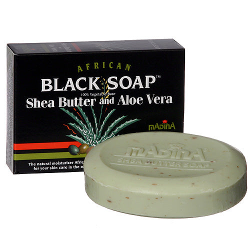 Shea Butter and Aloe Vera Black Soap-Soaps-Unique Oils-Unique Oils