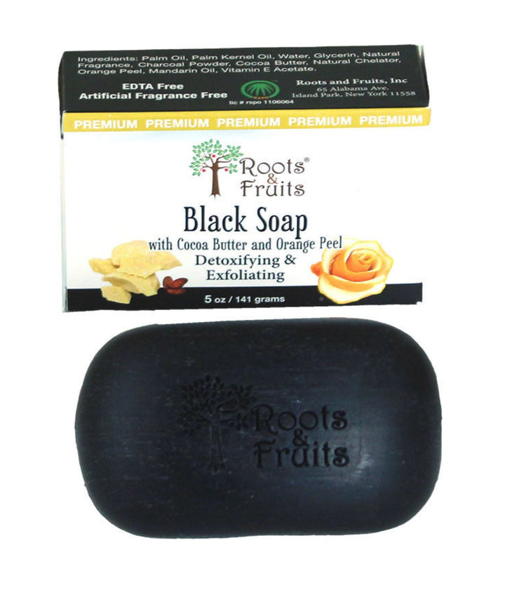 Black Cocoa Butter & Orange Soap-Soaps-Unique Oils-Unique Oils