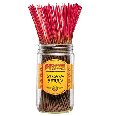 Strawberry Incense Sticks (Pack of 10)-Incense-Fragrances & More-Unique Oils