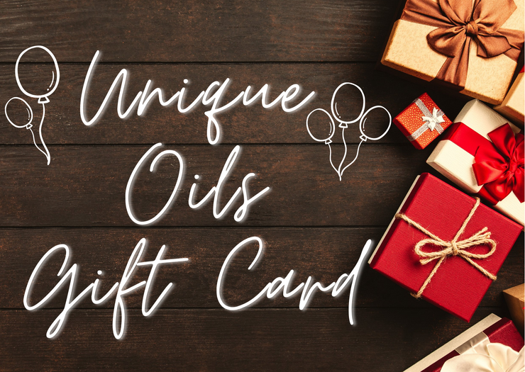 Unique Oils Gift Card-Gift Cards-Unique Oils-Unique Oils