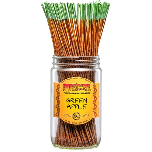 Green Apple Incense Sticks (Pack of 100)-Incense-Fragrances & More-Unique Oils